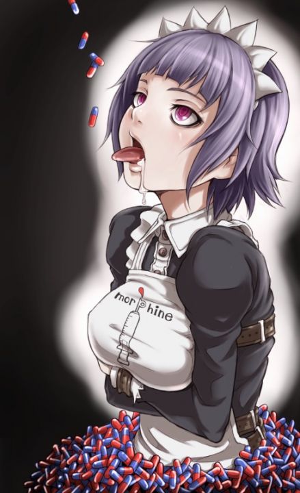 Hentai self-bondage