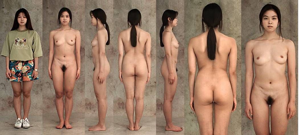 Asian bodies non-tease
