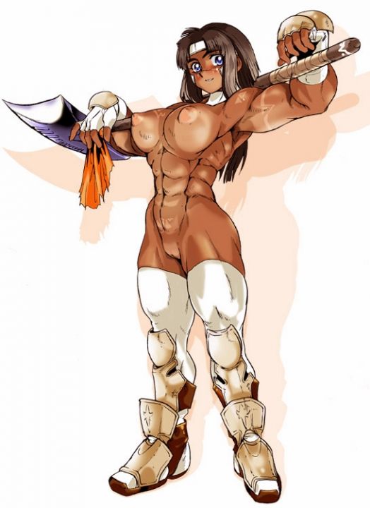 Muscular Hentai Endurance Tease