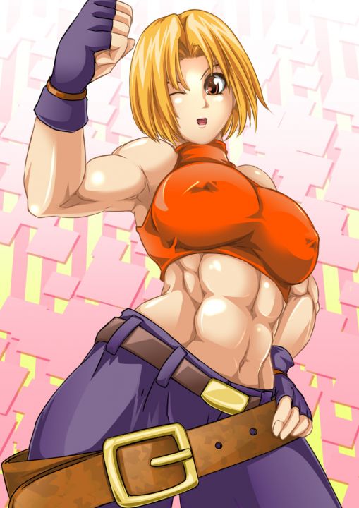 Muscular Hentai Endurance Tease