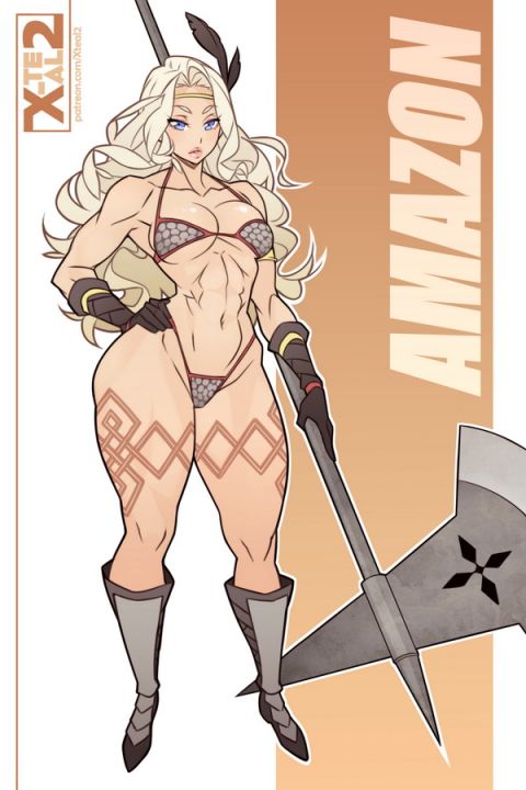 Muscular Hentai Endurance Tease