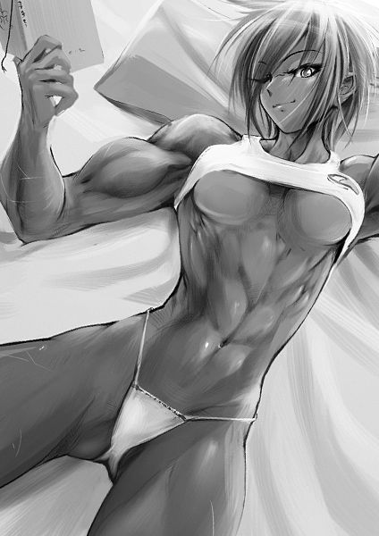 Muscular Hentai Endurance Tease