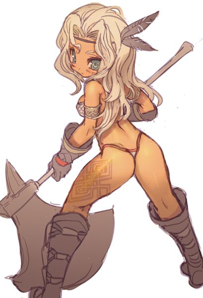 Muscular Hentai Endurance Tease