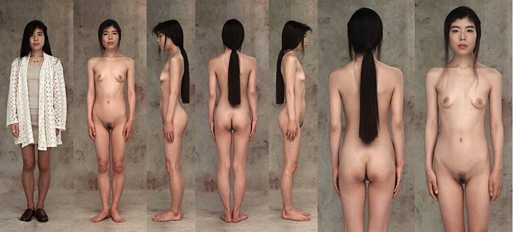 Asian bodies non-tease