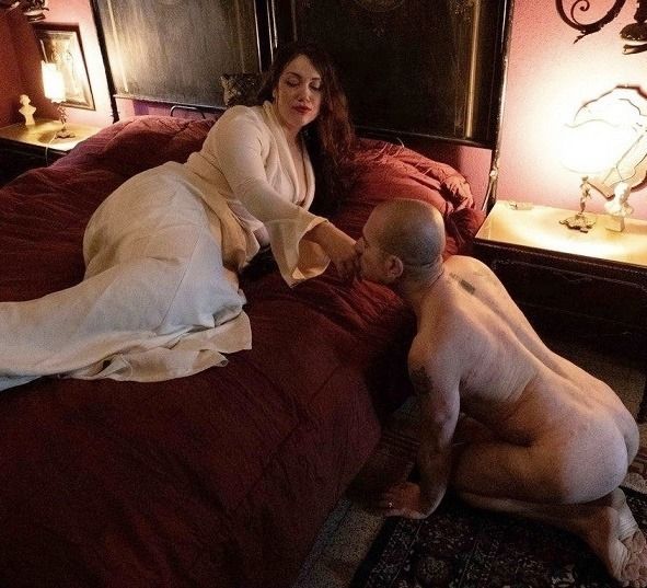 Femdom tease, Ruined orgasm for couples. 