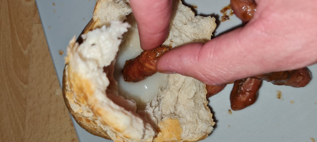 Adendessen für den Sklaven