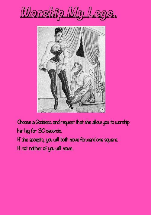 Girl Power! Action cards.