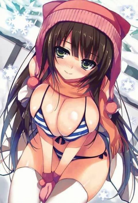 Shimapan(striped panties) hentai tease