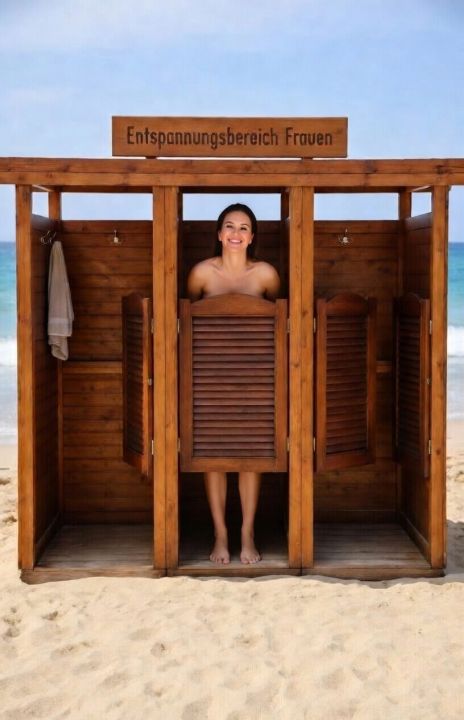 Der Entspannungsbereich am Cap d'Agde