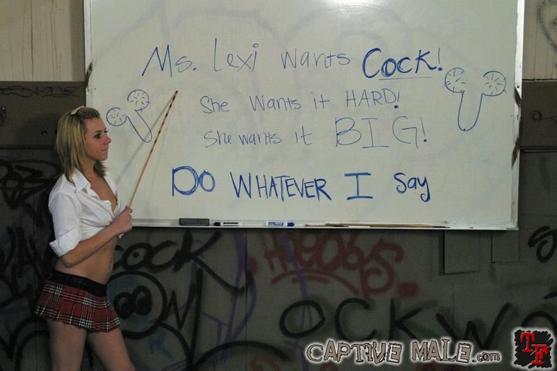 Lexi and the teacher