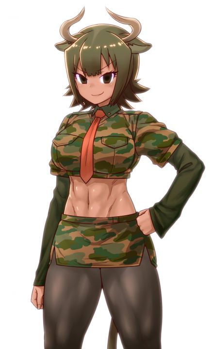 Muscular Hentai Endurance Tease