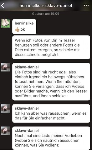 Erniedrigung eines Sklaven