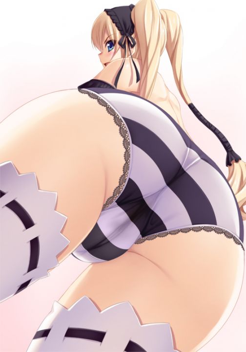 Shimapan(striped panties) hentai tease