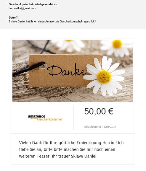 Erniedrigung eines Sklaven