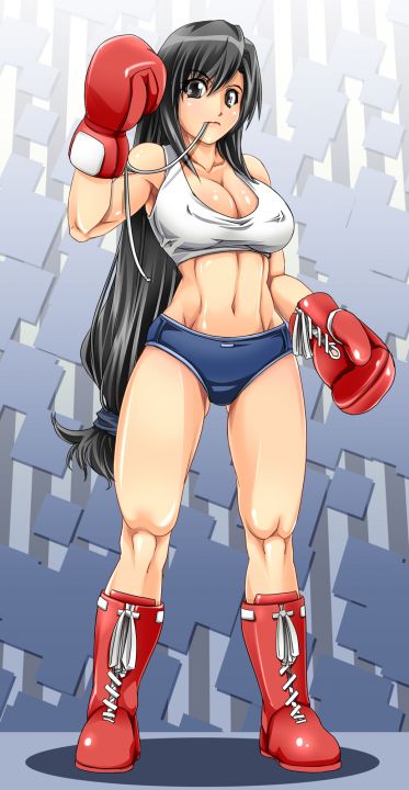 Muscular Hentai Endurance Tease