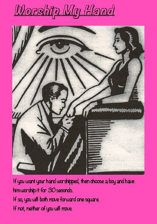 Girl Power! Action cards.