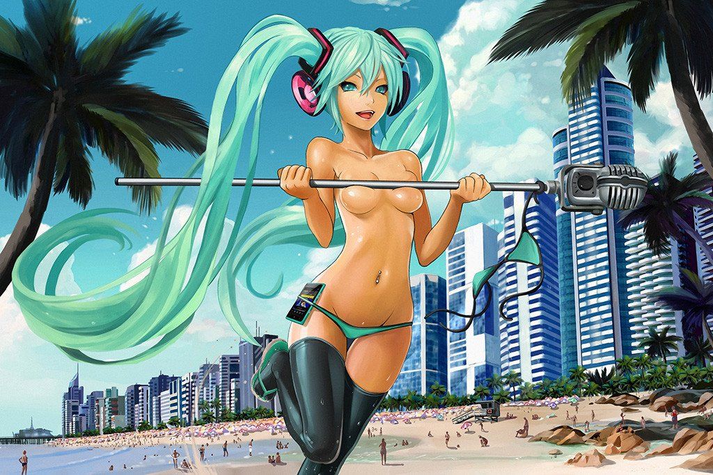 Naked anime wallpaper
