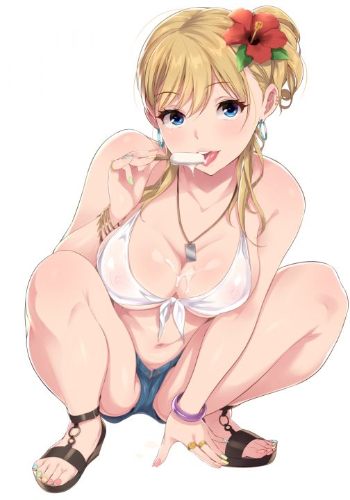 Hentai-Femdom-Feet Lottery game with Rin