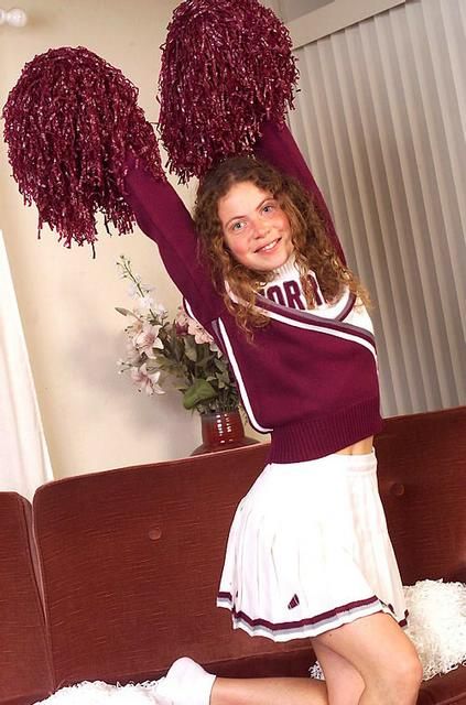 Cheerleader with a surprise (part 10 of "The Guy Saga")