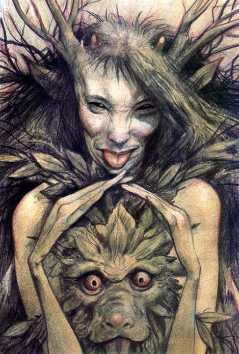 Dyrads (part two of Werewolf Tease)