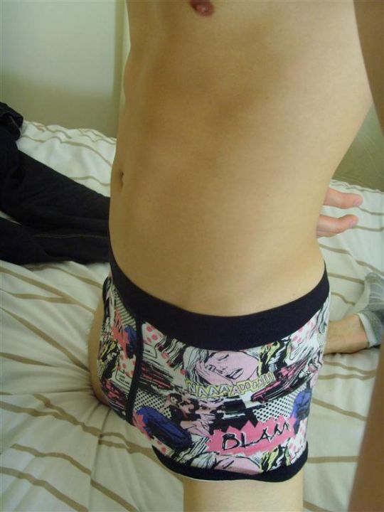 Your college roommate catches you wearing panties