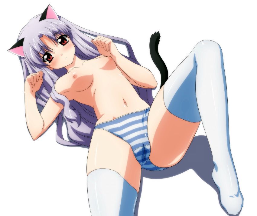 Shimapan(striped panties) hentai tease