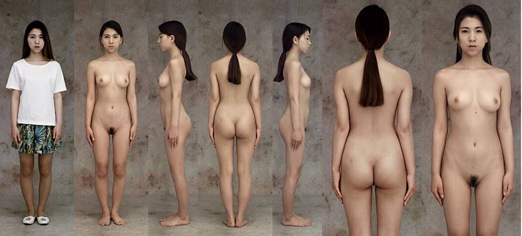 Asian bodies non-tease