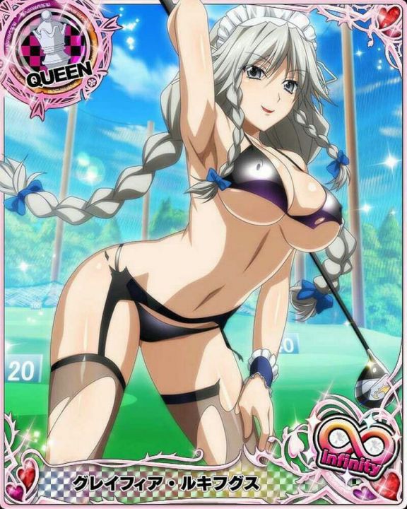 Grayfia lucifer want to play a game with you (hentai)