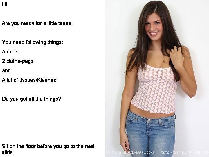 Sheila teases you