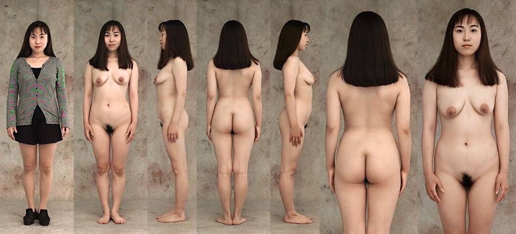 Asian bodies non-tease