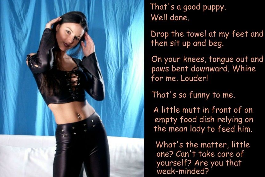 Erin's Black Leather Domination