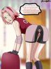 Sakura Haruno nonstop stroking - Thumbnail